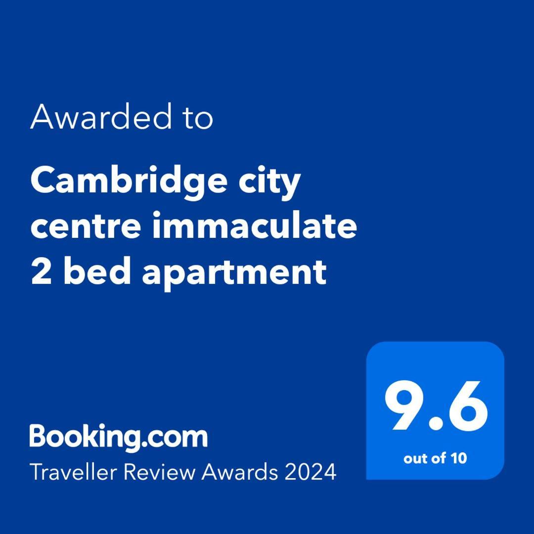 Cambridge City Centre Immaculate 1 Bed Apartment Экстерьер фото